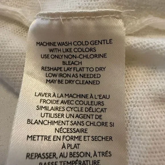 Free People Lyla Top Ivory Crochet Size S Boho, Casual, Coastal - Picture 10 of 13